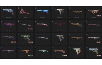 UNIQUE - Unranked - 10x Knife Skins [19 Agents, LVL 240, 5x Forsaken Skins and MORE!]