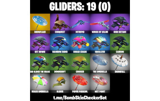 UNIQUE - The Reaper , Blue Squire [28 Skins, 14 Axes, 23 Emotes, 19 Gliders and MORE!]