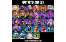 UNIQUE - The Ageless, Spectra Knight [28 Skins, 40 Axes, 38 Emotes, 46 Gliders and MORE!]