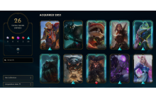 Unranked -  26 Skins, 48 Champs [2x Legendary Skins, 1549 BE, 34 LVL, 35 RP and MORE!]