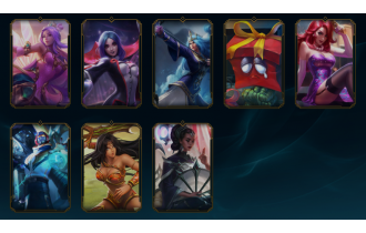 Unranked -  30 Skins, 50 Champs [1x Mythic Skin, 7342 BE, 119 LVL, 73 RP and MORE!]