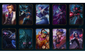 Unranked -  25 Skins, 45 Champs [5807 BE, 30 LVL, 43 RP and MORE!]