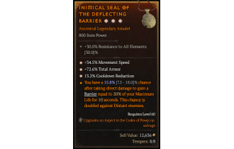 Legendary Amulet[*34.5 MS | *13.2 CDR | *72.6 TA]