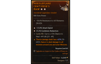 Legendary Amulet[*13.2 CDR | *15 ATKSPD]