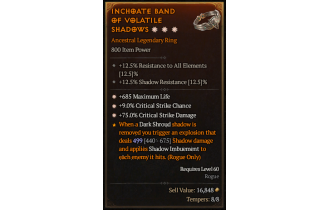 Legendary Ring[*9 Crit | *75 DMG_Crit | *685 Life]