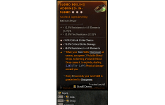 Legendary Ring[*9 Crit | *75 DMG_Crit | *18 ResistAll]