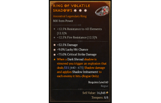 Legendary Ring[*9 LHC | *75 DMG_Crit | *52.5 DMG]