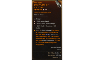 Legendary Gloves[*15 ATKSPD | *75 DMG_Crit]