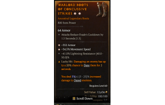 Legendary Boots[*34.5 MS | *352 Armor]