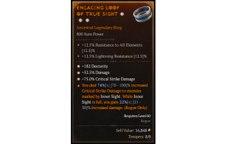 Legendary Ring[*182 DEX | *75 DMG_Crit | *52.5 DMG]