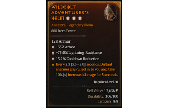 Legendary Helm[*13.2 CDR | *352 Armor]