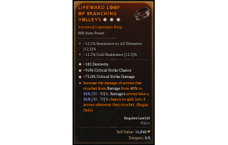 Legendary Ring[*9 Crit | *182 DEX | *75 DMG_Crit]