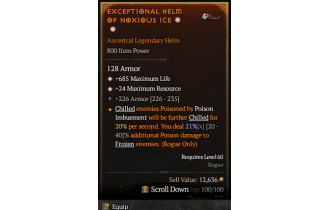 Legendary Helm[*24 MR | *685 Life | 226 Armor]