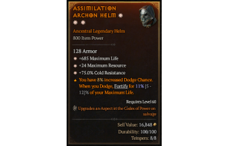 Legendary Helm[*24 MR | *685 Life]