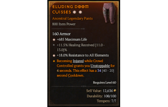 Legendary Pants[*18 ResistAll | *685 Life]