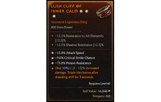 Legendary Ring[*9 Crit | *15 ATKSPD | *75 PR]