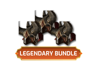 3x Legendary Helms [24 Max Resource + 685 Life]