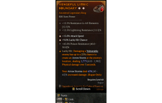 Legendary Ring[*15 ATKSPD | *9 LHC | 45 PR]