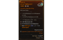 Legendary Ring[*685 Life | *10.5 RCR | 117 DEX]