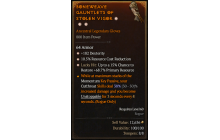 Legendary Gloves[*15 LH:Res | *10.5 RCR | *182 DEX]