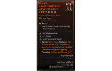 Legendary Boots[*34.5 MS | *352 Armor | *685 Life]