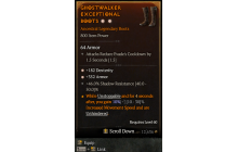 Legendary Boots[*352 Armor | *182 DEX]