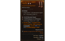 Legendary Boots[*34.5 MS | *18 ResistAll]