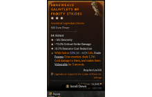 Legendary Gloves[*75 DMG_Crit | *10.5 RCR | *182 DEX]