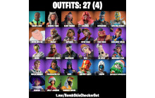 UNIQUE - Valeria, Kado Thorne [27 Skins, 27 Axes, 25 Emotes, 22 Gliders and MORE!]