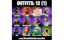 UNIQUE - Valeria, Peter Griffin [12 Skins, 16 Axes, 16 Emotes, 19 Gliders and MORE!]