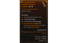 Legendary Gloves[*15 ATKSPD | *75 DMG_Crit | 437 Life]