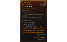 Legendary Ring[*15 ATKSPD | *182 DEX | *75 FR]