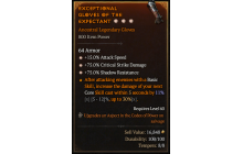 Legendary Gloves[*15 ATKSPD | *75 DMG_Crit]