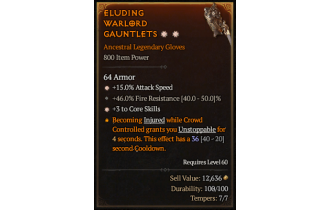 Legendary Gloves[*3 CoreSkills | *15 ATKSPD]