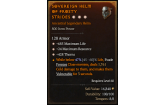 Legendary Helm[*24 MR | *685 Life]