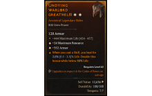 Legendary Helm[*352 Armor | *24 MR | 444 Life]