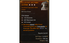 Legendary Chest Armor[*352 Armor | *182 DEX | *685 Life]