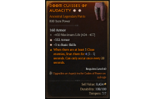 Legendary Pants[*3 BasicSkills | *352 Armor | 450 Life]