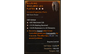 Legendary Pants[*18 ResistAll | *685 Life]