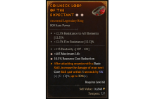 Legendary Ring[*685 Life | *10.5 RCR | 113 DEX]