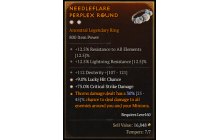 Legendary Ring[*75 DMG_Crit | *9 LHC | 112 DEX]