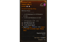 Legendary Ring[*15 ATKSPD | *685 Life | 107 DEX]