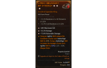 Legendary Ring[*685 Life | *75 DMG_Vulnerable | *52.5 DMG]