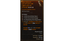 Legendary Gloves[PenetratingShot | *4 PenetratingShot | *12 Crit | *75 DMG_Crit]