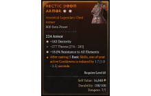 Legendary Chest Armor[*18 ResistAll | *182 DEX]