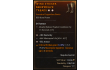 Legendary Boots[*352 Armor | *182 DEX | 444 Life]