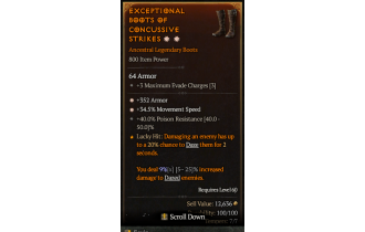 Legendary Boots[*34.5 MS | *352 Armor]