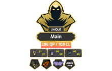 Main | TTL: 1958 | CL: 109 | QP: 296 [B Gloves, Defender, DS2, Infernal, Piety, Void, Graceful, MM2, Pets + MORE!]