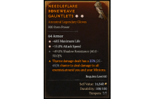 Legendary Gloves[*15 ATKSPD | *685 Life]