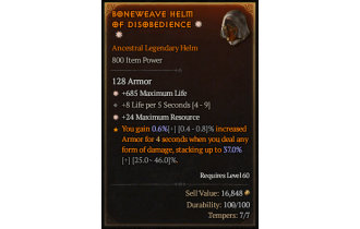 Legendary Helm[*24 MR | *685 Life]